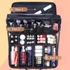 Kit per il trucco di grande capacità Borsa per cosmetici da viaggio per cosmetici portatile da donna Beauty Case Valigie per strumenti per unghie Rossetto Organizer240102