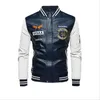 Men Moto Leather Jackets Slim Fit PU Coats High Quality and Fashion Autumn 4XL 240105