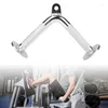 Accessories Home Gym Fitness V-bar Pulley Cable Rowing Machine Workout Attachment Biceps Triceps Arm Muscle Strength Training V Handle Grips