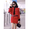 Two Piece Dress Selling High-End Stylish Fashion Lazy Wind Jacket Pure Desire Short Skirt Luxurious Temperament Two-Piece Set For Autumn