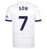 2324 MADDISON SON Maglie da calcio ROMERO TOTTENHAM HOTSPURS Maglia da calcio home kit KULUSEVSKI RICHARLISON KULUSEVSKI 2023 2024 VAN DE VEN BISSOUMA JOHNSON SPURS