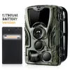 Utomhus 24MP 1080P Hunting Camera 5000 mAh Lithium Battery Night Vision Observation Farm Orchard Home Security 240104