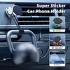 Suporte magnético para telefone para carro Suporte magnético dobrável para carro para carro Suporte para telefone celular com painel giratório 360 ° para carro Instale facilmente com as mãos livres, adequado para todos os smartphones e tablets