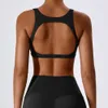 Lu Lu Align Lemon Women Sexig BRA Top Sports Bh Tank Top Yoga Bh Push Up Bralette High Impact for Gym Fitness Female Pad Sportswear