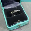 Tifannissm Designer Rings designer jewelry ring T Family Lock Head Ring V Gold Lucky Half Diamond shaped Set with for Men and Women 1 Have Original Box