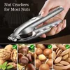 2 in 1 Chestnut Machine Kitchen Tool Chestnut Sheath Cutter Clip Opener Walnut Cracker Sheller Nutcracker Nuts Peeler Shelling 240104