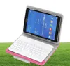 革のケースを備えたEpacketワイヤレスBluetoothキーボード7 8 9 10インチユニバーサルスタンドiOS Android Windows7227886用のiPadタブレット用