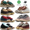 Zapatillas de deporte de diseñador Zapatos Lavina Skate de cuero Zapatillas bajas Hombres Mujeres con cordones Goma Napa Mocasines planos Plataforma Scarpe Schuhe Chaussures