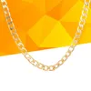 Pendant Necklaces Men Necklace Curb Chain Men's Golden Jewelry Fashion For Women Trendy