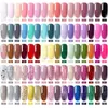 6pcsset nagellackuppsättning paljetter matt skimmer gel långvarig bas topprock glitter gel kit blöt av uv led gel nagel konst 240105