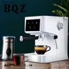 Kaffebryggare BQZ 20bar halvautomatisk kaffemaskin med varmare kopp mjölkskumfunktion 1.5L Vattenbehållare för espresso cappuccino lattel240105