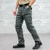 パンツ77City Killer ix7 Ripstop Tactical Pants Men Army SWAT弾力性防水ズボンの男性マルチポケットメンズジョガーサイズS4xl