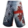 MMA Flower Rose Skull Shorts Thais boksen uitgebreide vechtsporten vechten Sanda bokstraining vechtsporten aangepaste fitness