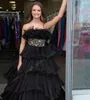 Formelles Partykleid mit Rüschen, 2k24, Krümelfänger-Organza, plissiert, Ballkleid, Festzug, Abschlussball, besonderer Anlass, Gala, Cocktail, roter Teppich, Laufstegkleid, Fotoshooting