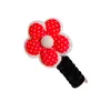 Hårtillbehör Flower Year Red Rope Bands Elastic Phone Line Headwear Ponyil Holder Ring