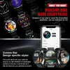 Dla mężczyzn Women Smart Watch Bluetooth Call Call Full Touch AMOLED DIY Dails Sport Waterproof Smartwatch PK Pro 240104