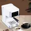 Kaffebryggare BQZ 20bar halvautomatisk kaffemaskin med varmare kopp mjölkskumfunktion 1.5L Vattenbehållare för espresso cappuccino lattel240105