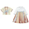 Girl Dresses Girls' Hanfu Spring And Autumn Chinese Style Tang Ancient Children'S Clothing Super Fairy Baby Ru Skirt Set