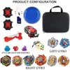 Shell burst gyro toy set metal fusion attack top grip blade game boy birthday gift children 240104