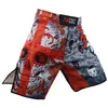 MMA Flower Rose Skull Shorts Thais boksen uitgebreide vechtsporten vechten Sanda bokstraining vechtsporten aangepaste fitness