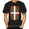 メンズTシャツバスクカントリーEuskal Herria Euskadi Vasco Tシャツオールサイズ2024