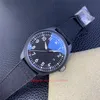 M Factory Super Edition Watches Męskie Watki IW329801 43,8 mm Automatyczny zegarek mechaniczny 85100 Ruch Sapphire Black Dial Deep Waterproof Ceramic WristWatches-26