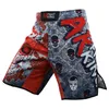 MMA Flower Rose Skull Shorts Thais boksen uitgebreide vechtsporten vechten Sanda bokstraining vechtsporten aangepaste fitness