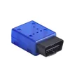 Interface Bluetooth OBD2 automotiva OBD plug conector de 16 pinos macho quatro OBD II caixa de furo de luz