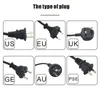 Brytyjski standard europejski standardowy adapter amerykański standard australijskiego standardu do niemieckiej standardowej wtyczki konwersji zaokrąglone płaskie wtyczki Air Fryer MAX2500W 10A
