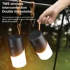 Tragbare Lautsprecher für den Außenbereich, tragbar, wasserdicht, großes Volumen, Mini-Radfahren, Camping, Soundbox, RGB-Atmosphärenlicht, kabellose Bluetooth-Stereo-Lautsprecher YQ240106