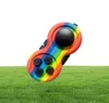 Pad Sensory Toy Camouflage Color GamePad Fun Cube Handle Game Controller Stress Relief Finger Reliever Anxiet333E9260377