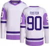 Goleiros de backup de emergência 90 Scott Foster Hockey Jerseys Contador que virou Goalie Seven Saves personalize o Dia dos Veteranos de Camo Classic Classic Classic