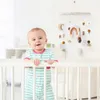 Baby Bed Bell Hanging Toy 012 Months born Wooden Mobile Music Box Rattle Toy Crib Holder Bracket Infant Bed Bell Accessories 240105