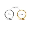 Display Snake Earring G23 Titanium Astm F136 Women's Earrings Nose Piercing Ear Helix Rings Cartilage Earring Zircon Hinged Septum