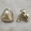 Ensemble de boucles d'oreilles et collier en forme de cœur naturel, perle Mabe blanche, en argent Sterling 925, pendentif, bijoux, 16-20mm