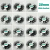 25mm 3D Mink Eyelash 5D Mink Eyelashes Natural False Big Volumn Lashes Luxury Makeup Dramatic330