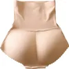 Mulheres Shapers Calças Cintura Alta Hip Enhancer Guarnição Acolchoada BuPads BuLifter Cueca Calcinha Corpo Shaper Boyshort