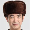 Berets 2024 Russia Adult Caps Men Natural Real Sheepskin Leather Bomber Hats Male Casual Winter Warm Cap