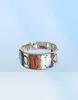 Ring for Man Women unisex pierścienie moda Designer Designer biżuteria Sliver Color9468361