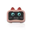 Portable Speakers FooHee Mini Robot Bluetooth Speaker Radio alarm Clock Hifi Surround Sound M1 YQ240106