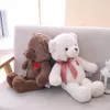 1 pc 3550 cm belle ours en peluche jouets en peluche ours mignon avec coeur poupée filles Valentines cadeau enfants bébé noël Brinquedos 240105