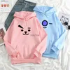 Moletom com capuz feminino coreano KPOP Bangtan Band Members Cor Expressão Impressão Hoodies Mulheres Harajuku Menino e Meninas Moletom Com Capuz Esporte Casual Moletom Tops