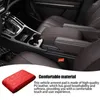 Capas de assento de carro PU Center Console Capa Almofada de couro universal para acessórios de decoração SUV caminhões minivan