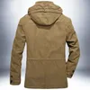 Militar engrossar velo algodão acolchoado jaqueta de inverno quente dos homens parkas lã jaquetas à prova dwaterproof água masculino pesado 2 em 1 casaco overcoa 240106