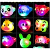 Diğer Festival Parti Malzemeleri 3D Cadılar Bayramı Light Up Ring Toys Cartoon Parmak Parlayan Çocuklar İçin Eğlenceli Adts Etkinlik Dönüşü Dönüş H DHN07