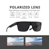 Brand Polarized Sunglasses Men Fashion Oversized Flexible Frame Square Male Sun Glasses For Driving Goggle Zonnebril Heren 220317239B