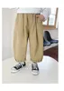 Broeken Jongensbroeken Los Casual Lente en Herfst Recht Kleine Japanse stijl Pant Kid Solid