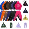 Heren Hoodies Sweatshirts Spin Roze 555555 Trainingspakken Designer Sets Hoodie Broek Jas Casual Sweatshirt Sp5der Young Thug Set Joggers Prints 57N5 3RKZ N18W