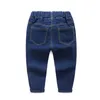 Boys girl Jeans pants Excellent quality cotton casual children Trousers baby toddler Comfortable kids clothes clothing 240106