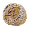 Trzy kamienne pierścienie 2023 Hurtowe mistrzostwa Lakers Top Jewelry Oficjalny pierścień rozmiar 11 dla fanów Prezenty Brak upadku DHH2T